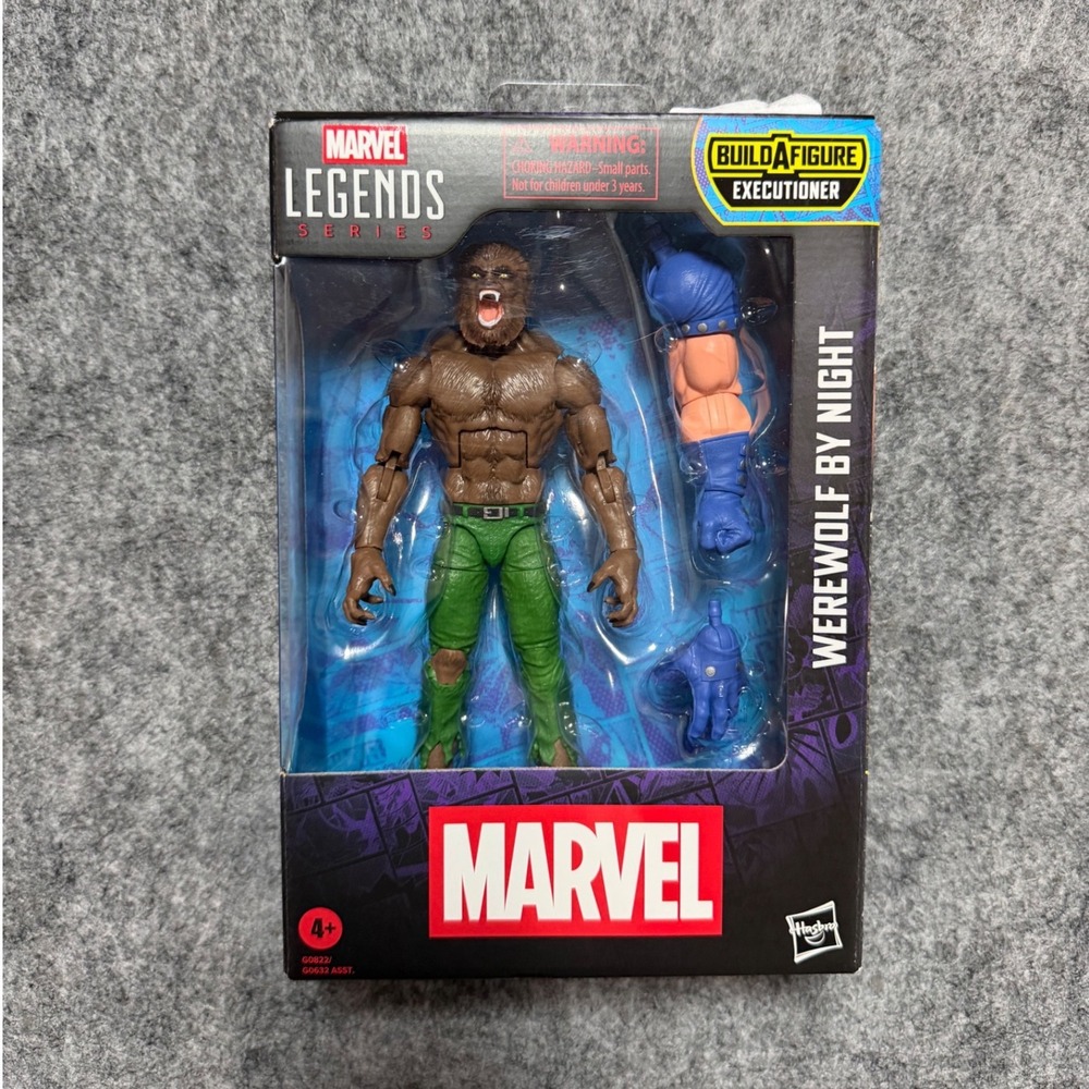 Marvel Legends Werewolf by Night Action Figure Executioner BAF Hasbro G0822